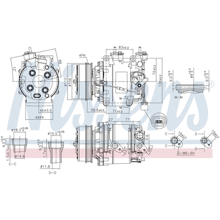 Nissen Compresso, 890155 890155